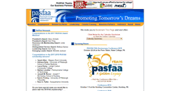 Desktop Screenshot of pasfaa.org